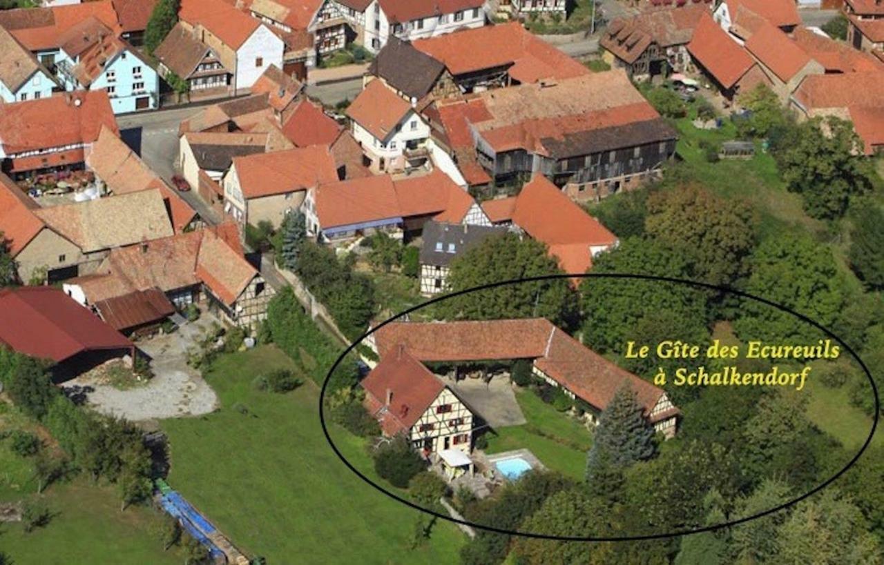 Le Gite Des Ecureuils Schalkendorf Exterior photo